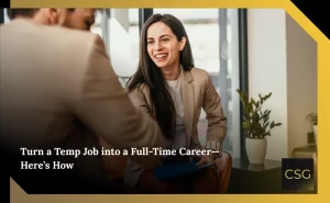 Temporary to Permanent Hire tips for job seekers