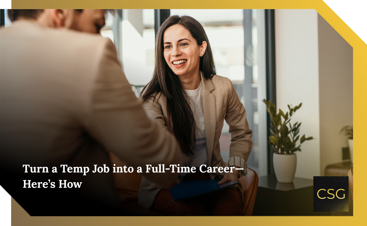 Temporary to Permanent Hire tips for job seekers