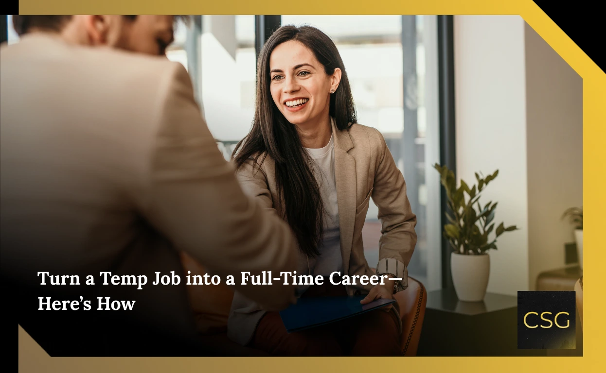 Temporary to Permanent Hire tips for job seekers
